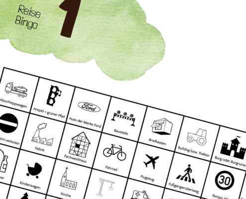 Reise-Bingo_Symbole_keine Langeweile auf Reisen